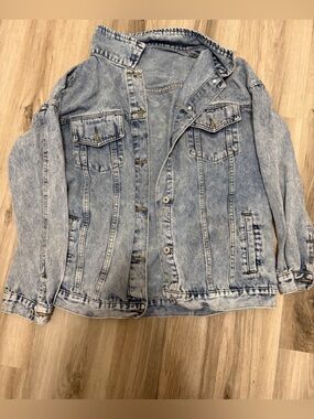 Amazon Light Wash Blue Jean Jacket